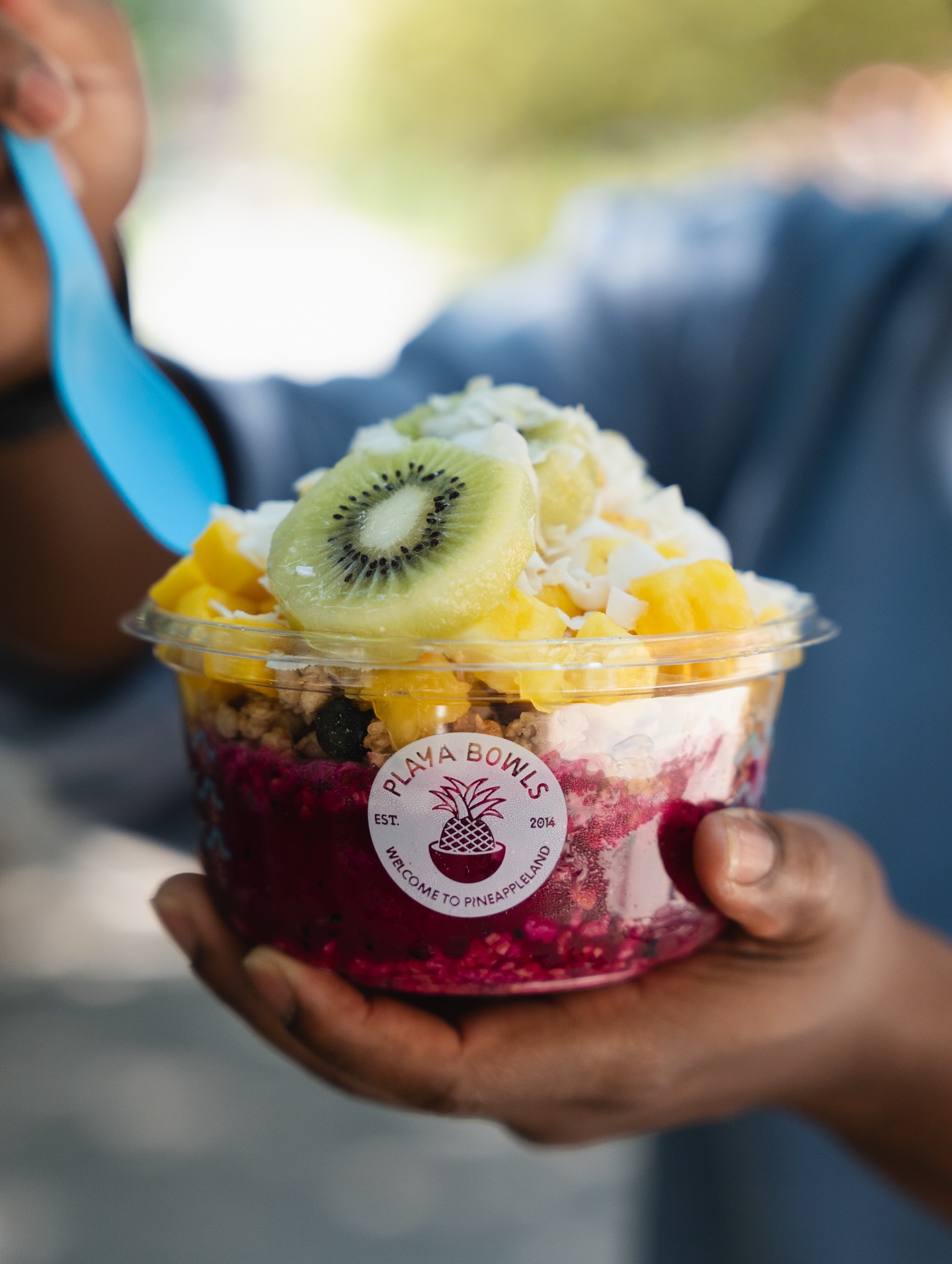 Playa Bowls Beltline location lifestyle photography